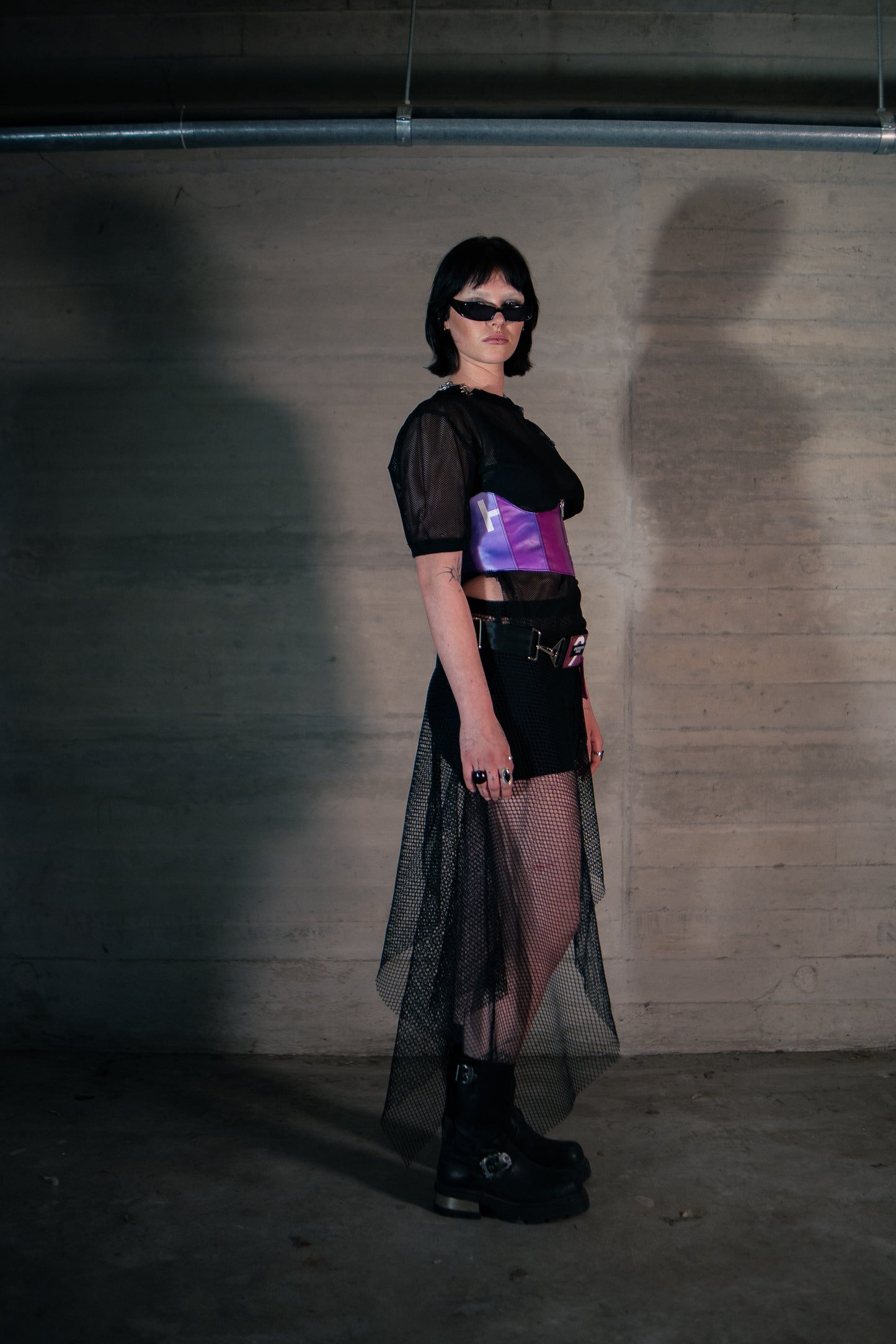 Draped skirt