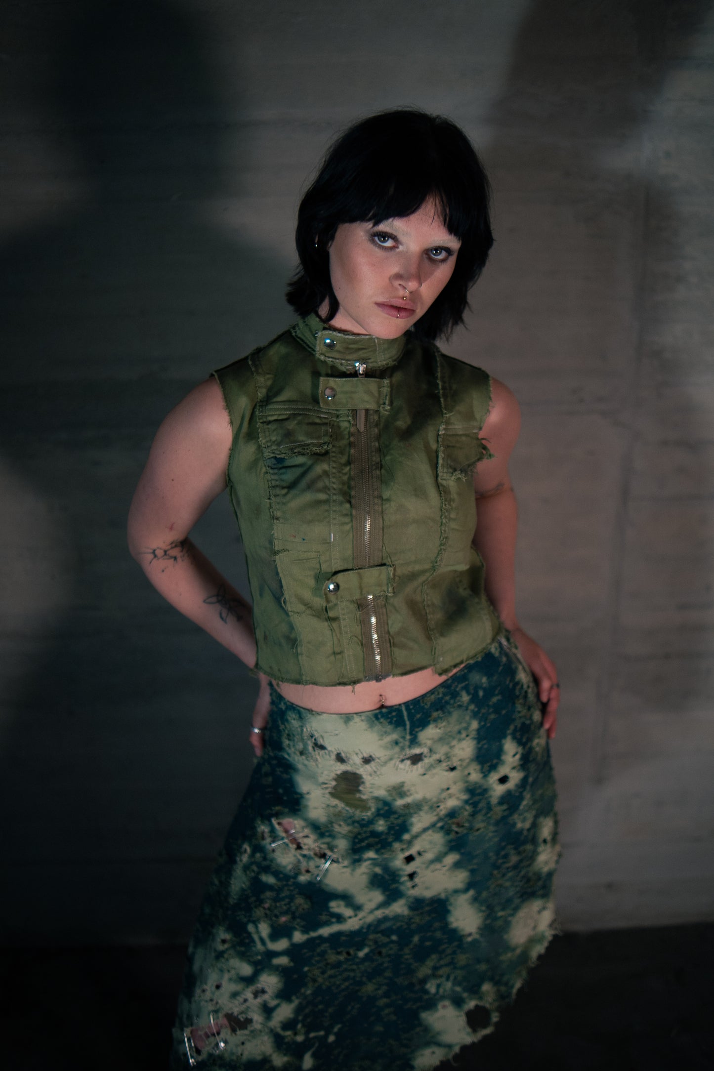 Sleeveless vest