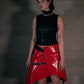 Long overlap skirt