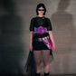 Draped skirt