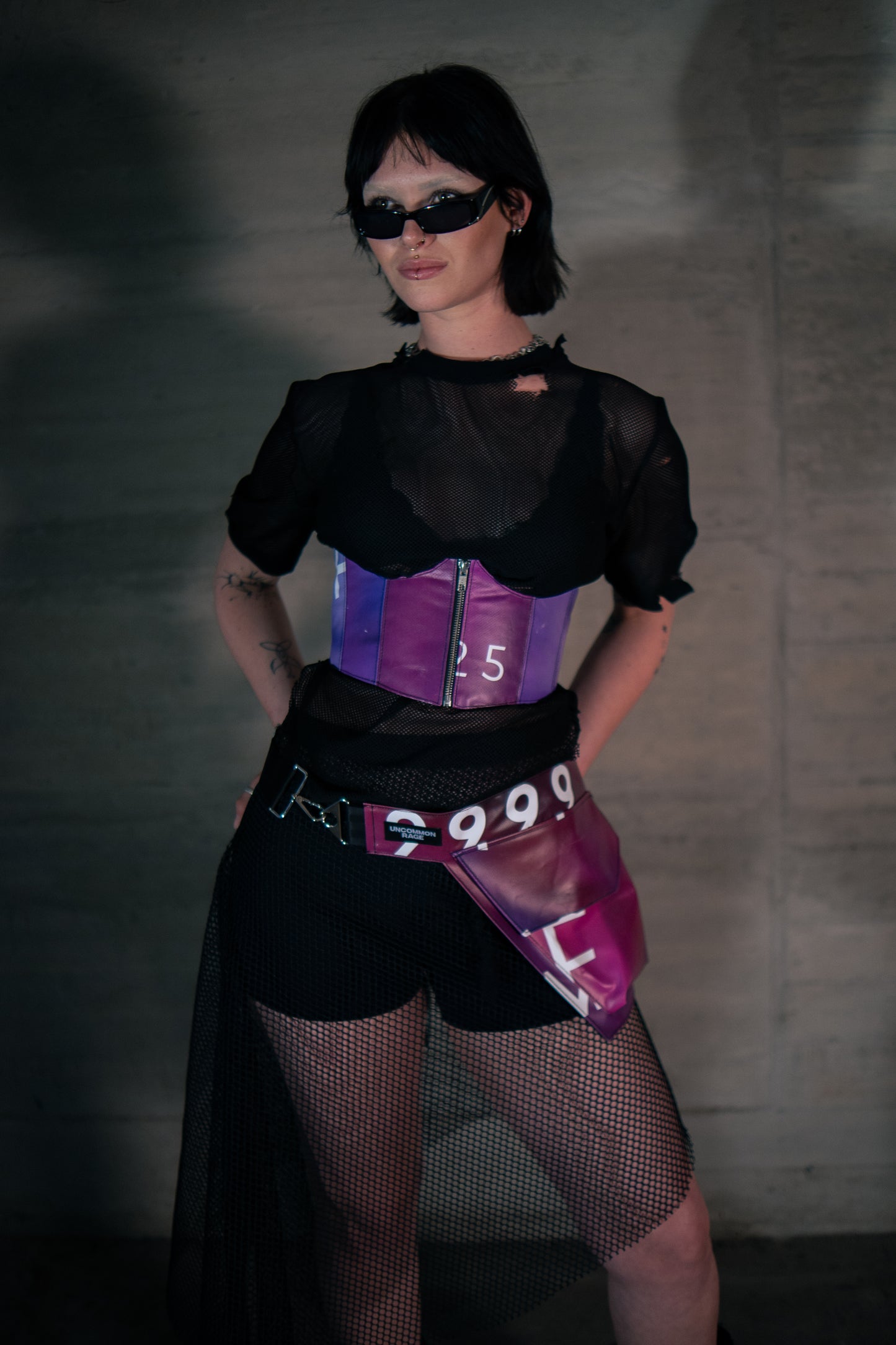 Draped skirt