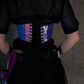 Zip-up corset