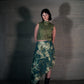 Draped skirt
