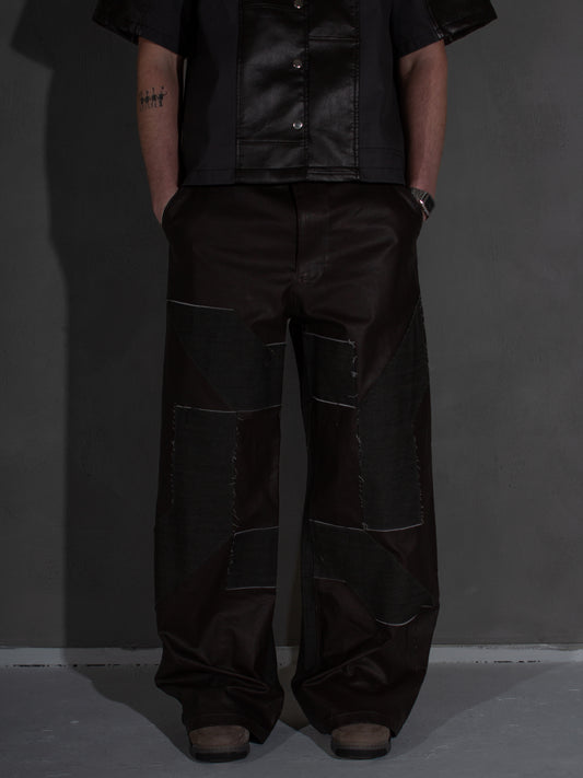 Two-tone Logo Jeans