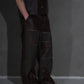 Two-tone Logo Jeans