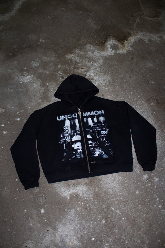 Cut-out hoodie