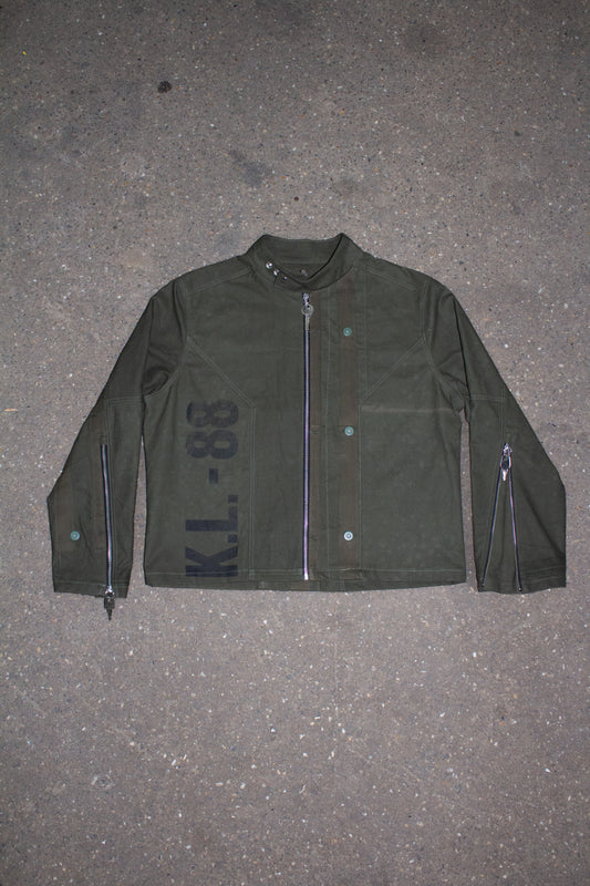 Military Racer Jacket