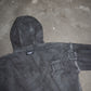 Destroyed cut-out hoodie