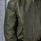 Leather Bomber Jacket