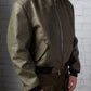 Leather Bomber Jacket