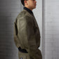 Leather Bomber Jacket