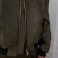 Leather Bomber Jacket