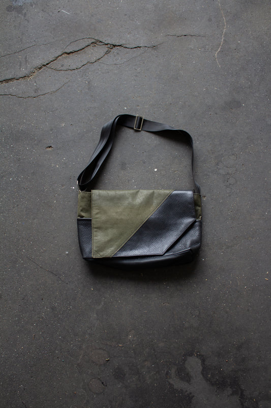 Leather Messenger Bag