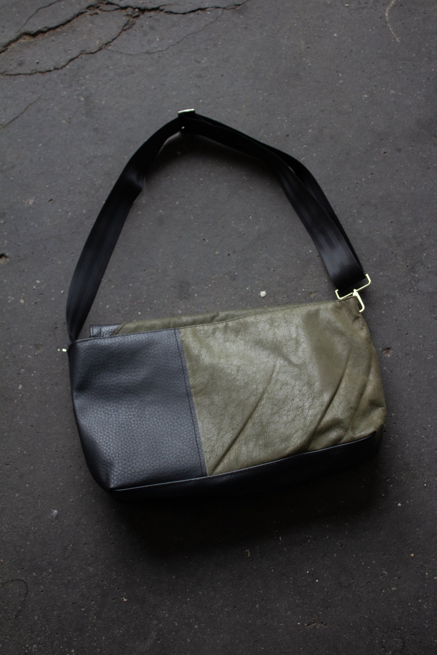 Leather Messenger Bag