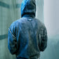 Destroyed cut-out hoodie